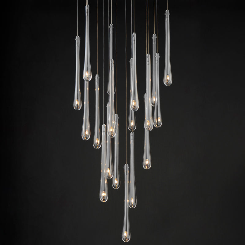 ET2 E24219-122SN Stillo 18 Light LED Pendant | Satin Nickel