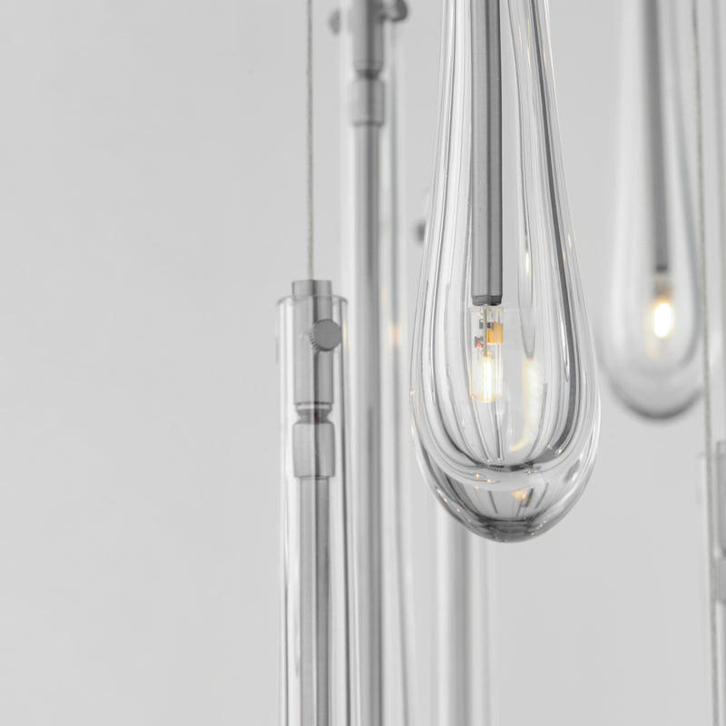 ET2 E24219-122SN Stillo 18 Light LED Pendant | Satin Nickel