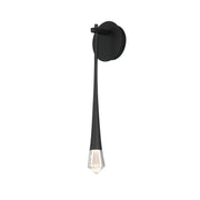ET2 E24220-122BK Pierce 1 Light LED Sconce | Black