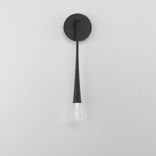 ET2 E24220-122BK Pierce 1 Light LED Sconce | Black