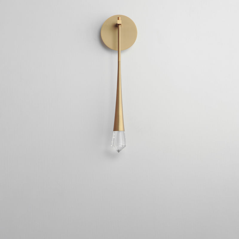 ET2 E24220-122GLD Pierce 1 Light LED Sconce | Gold