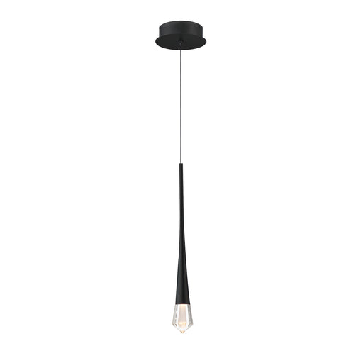 ET2 E24221-122BK Pierce 1 Light LED Pendant | Black