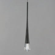 ET2 E24221-122BK Pierce 1 Light LED Pendant | Black