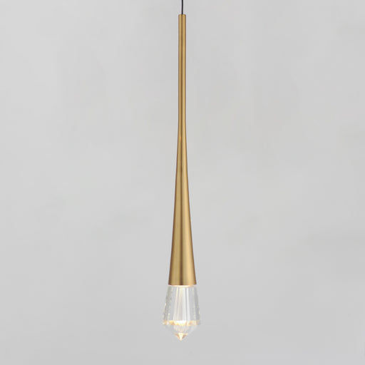 ET2 E24221-122GLD Pierce 1 Light LED Pendant | Gold