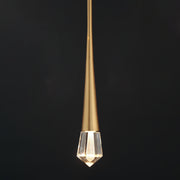 ET2 E24221-122GLD Pierce 1 Light LED Pendant | Gold