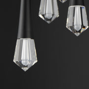 ET2 E24230-122BK Pierce 16 Light LED Chandelier | Black
