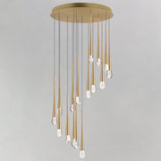 ET2 E24230-122GLD Pierce 16 Light LED Chandelier | Gold