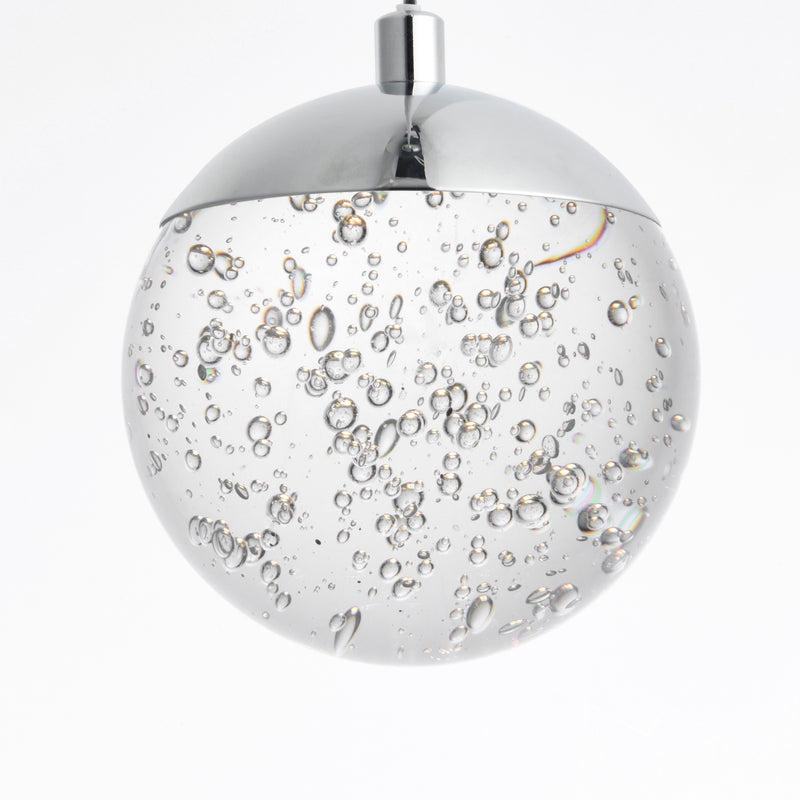 ET2 E24263-91PC Orb II 3 Light LED Pendant | Polished Chrome