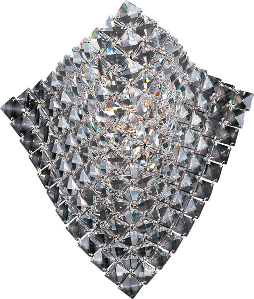 ET2 E24270-20PC Wave 1 Light Wall Sconce | Polished Chrome