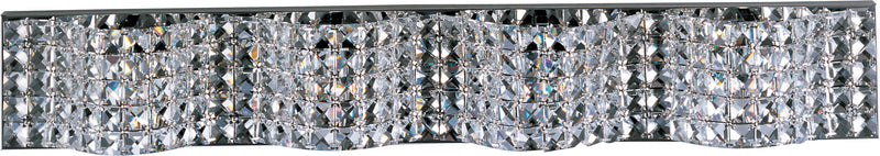 ET2 E24278-20PC Wave 4 Light Bath Vanity | Polished Chrome
