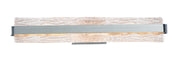 ET2 E24426-124PC Ripple 30" LED Bath Vanity | Polished Chrome