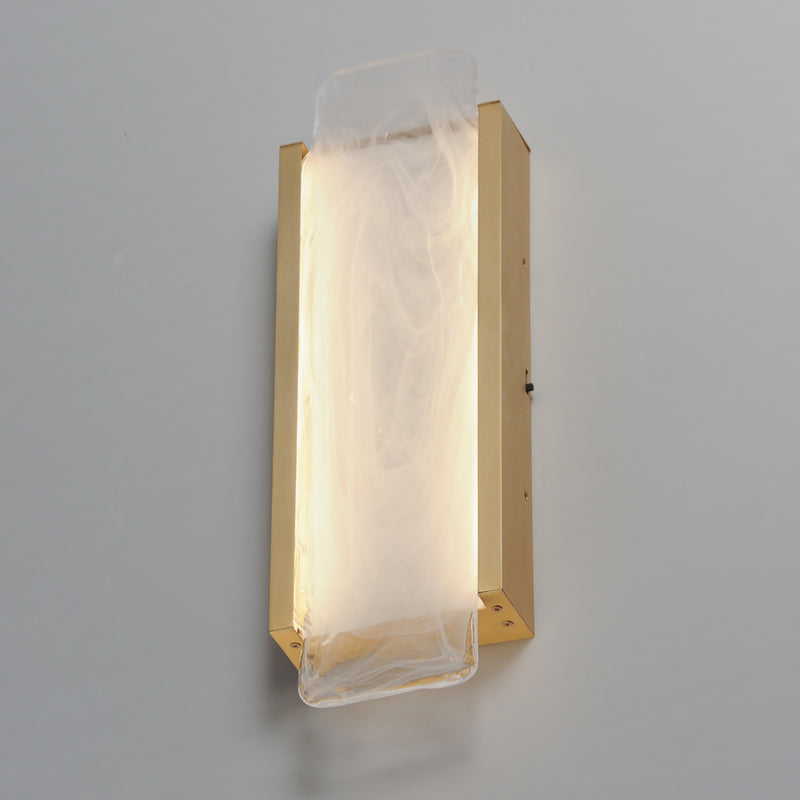 ET2 E24431-112NAB Celine 16" LED Bath Vanity | Natural Aged Brass