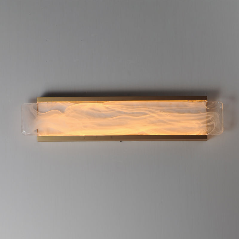 ET2 E24432-112NAB Celine 24" LED Bath Vanity | Natural Aged Brass