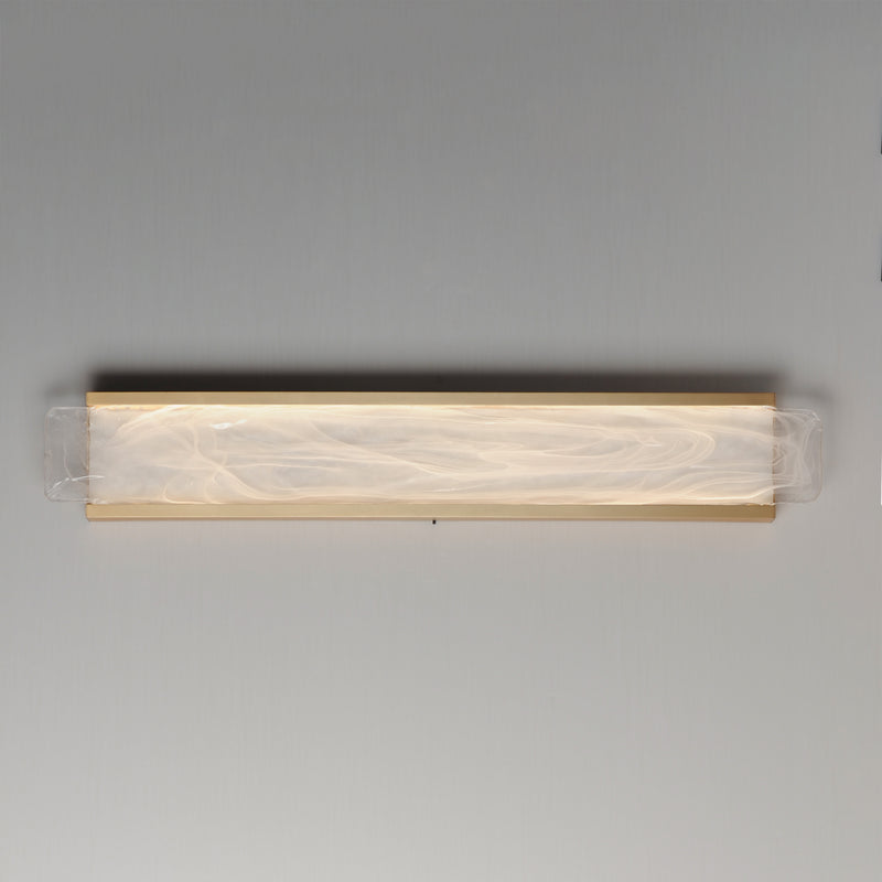 ET2 E24433-112NAB Celine 32" LED Bath Vanity | Natural Aged Brass