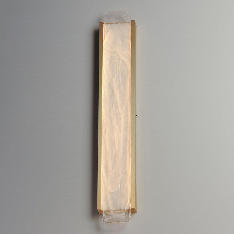 ET2 E24433-112NAB Celine 32" LED Bath Vanity | Natural Aged Brass