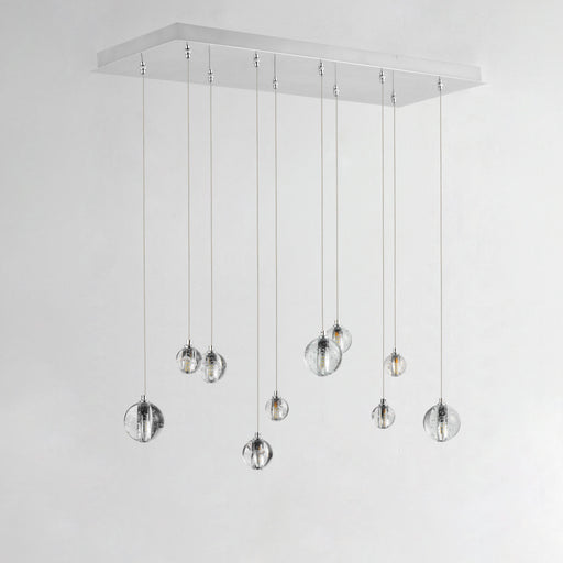 ET2 E24507-91PC Harmony 10 Light LED Pendant | Polished Chrome