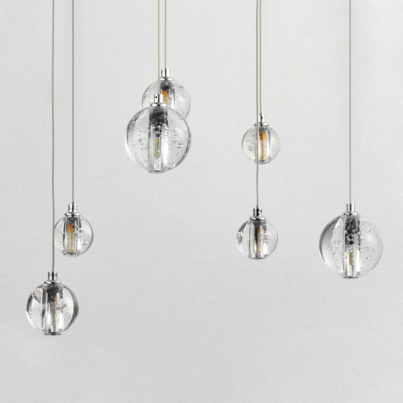 ET2 E24507-91PC Harmony 10 Light LED Pendant | Polished Chrome