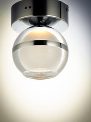 ET2 E24590-93PC Swank LED Wall Sconce/Flush Mount | Polished Chrome