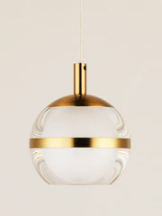 ET2 E24595-93NAB Swank 5 Light LED Pendant | Natural Aged Brass