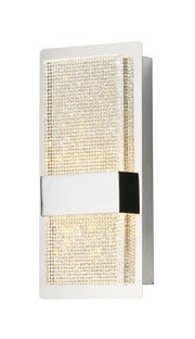 ET2 E24605-122PC Sparkler 2 Light LED Wall Sconce | Polished Chrome