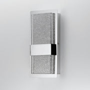 ET2 E24605-122PC Sparkler 2 Light LED Wall Sconce | Polished Chrome