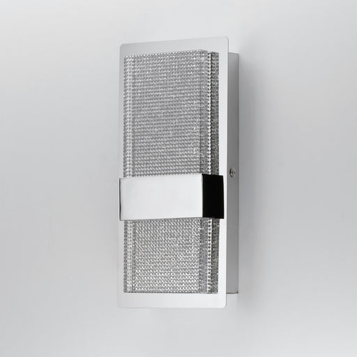 ET2 E24605-122PC Sparkler 2 Light LED Wall Sconce | Polished Chrome