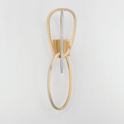 ET2 E24613-BCN Unity 3 Light LED Wall Sconce | Brushed Champagne