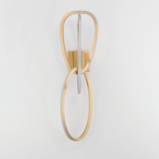 ET2 E24613-BCN Unity 3 Light LED Wall Sconce | Brushed Champagne