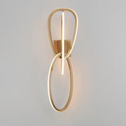ET2 E24613-BCN Unity 3 Light LED Wall Sconce | Brushed Champagne