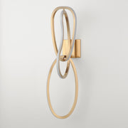 ET2 E24613-BCN Unity 3 Light LED Wall Sconce | Brushed Champagne