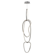 ET2 E24617-BC Unity Vertical LED Pendant | Black Chrome