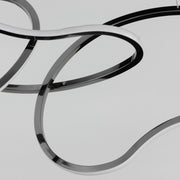 ET2 E24618-BC Unity 6 Light LED Pendant | Black Chrome