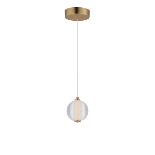 ET2 E24641-144GLD Rhythm 1 Light LED Pendant | Gold