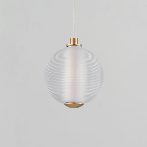 ET2 E24641-144GLD Rhythm 1 Light LED Pendant | Gold