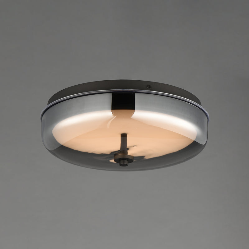 ET2 E24660-138GM Voto LED Flush Mount | Gunmetal