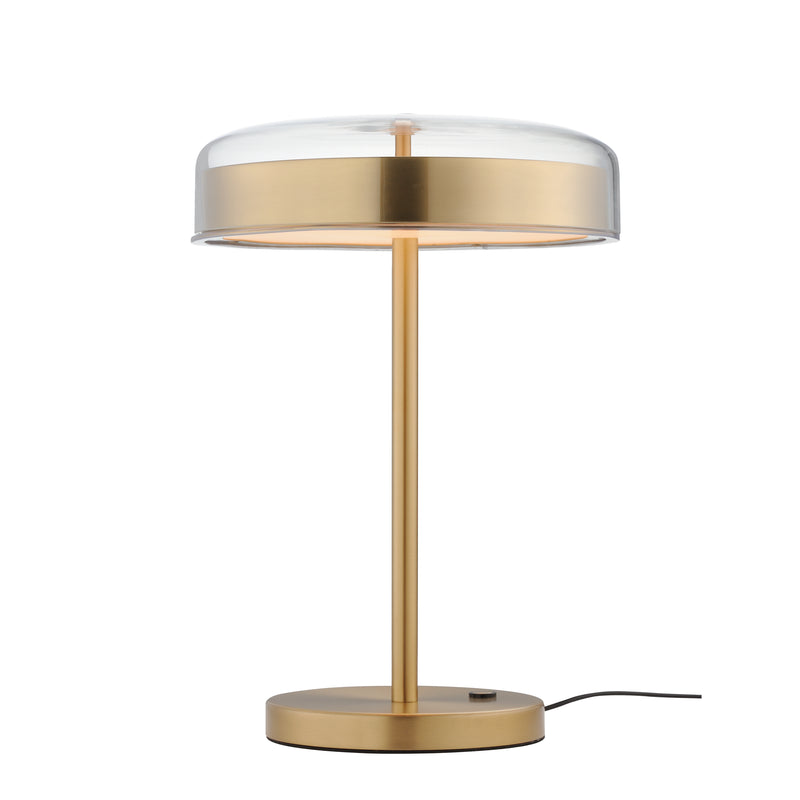 ET2 E24669-18NAB Voto LED Table Lamp | Natural Aged Brass