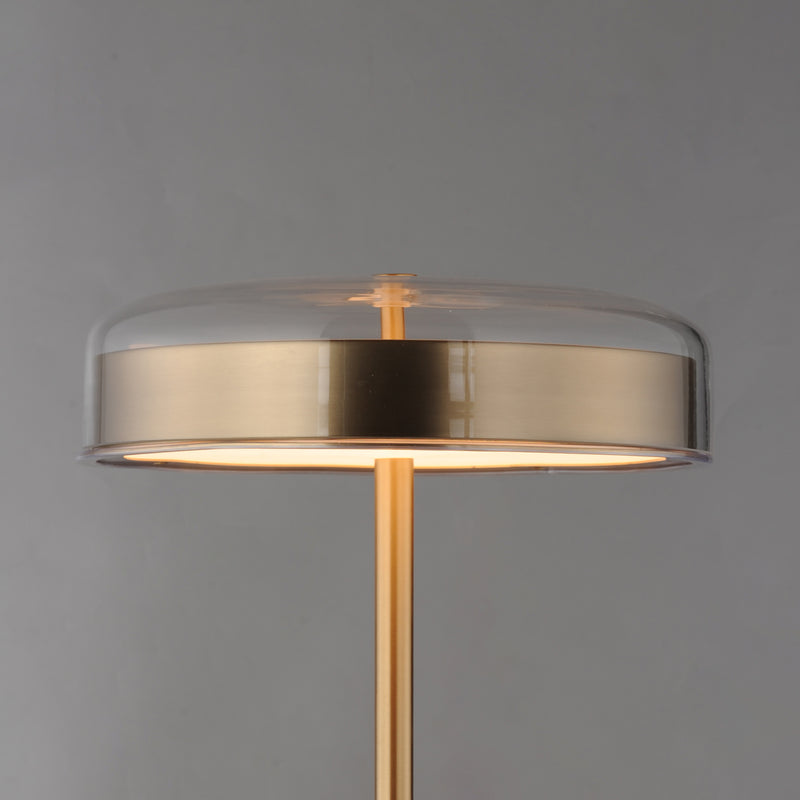 ET2 E24669-18NAB Voto LED Table Lamp | Natural Aged Brass