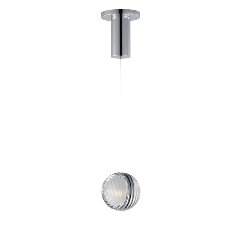 ET2 E24691-75PC Pulse 4.75" LED Pendant | Polished Chrome