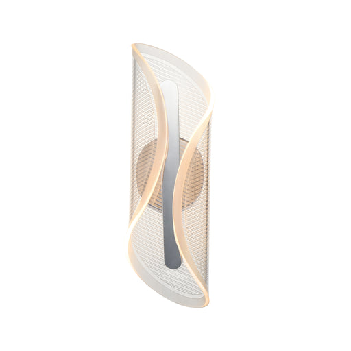 ET2 E24711-144PC Manta 17" LED Wall Sconce | Polished Chrome