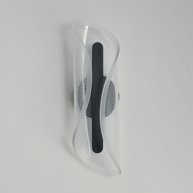 ET2 E24711-144BK Manta 17" LED Wall Sconce | Black