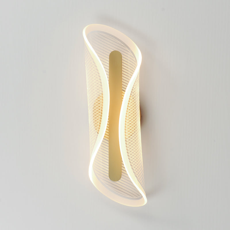 ET2 E24711-144GLD Manta 17" LED Wall Sconce | Gold