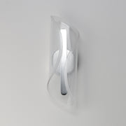 ET2 E24711-144PC Manta 17" LED Wall Sconce | Polished Chrome