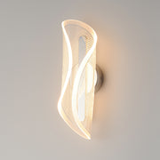 ET2 E24711-144PC Manta 17" LED Wall Sconce | Polished Chrome