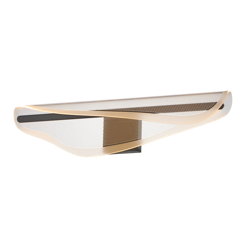 ET2 E24713-144BK Manta 30" LED Bath Vanity | Black
