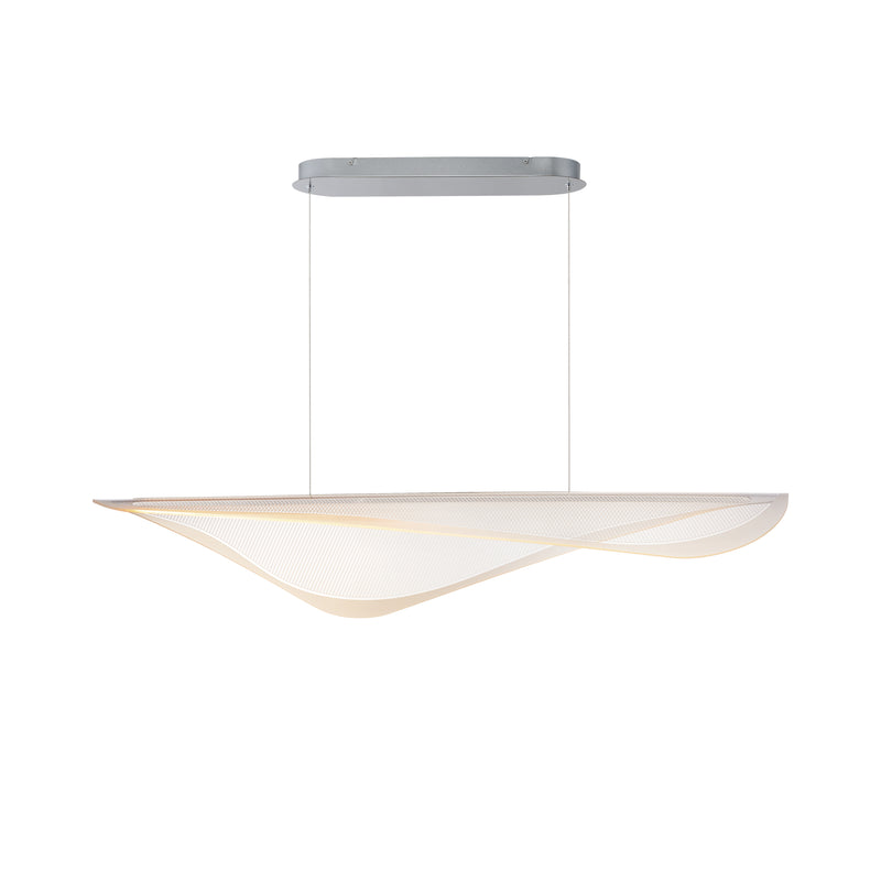 ET2 E24714-144PC Manta 47" LED Linear Pendant | Polished Chrome