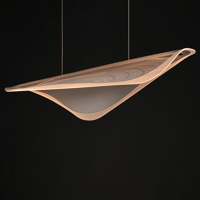 ET2 E24714-144PC Manta 47" LED Linear Pendant | Polished Chrome