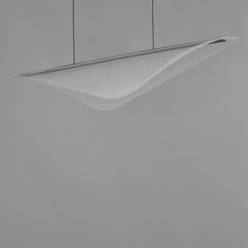 ET2 E24716-144BK Manta 59" LED Linear Pendant | Black