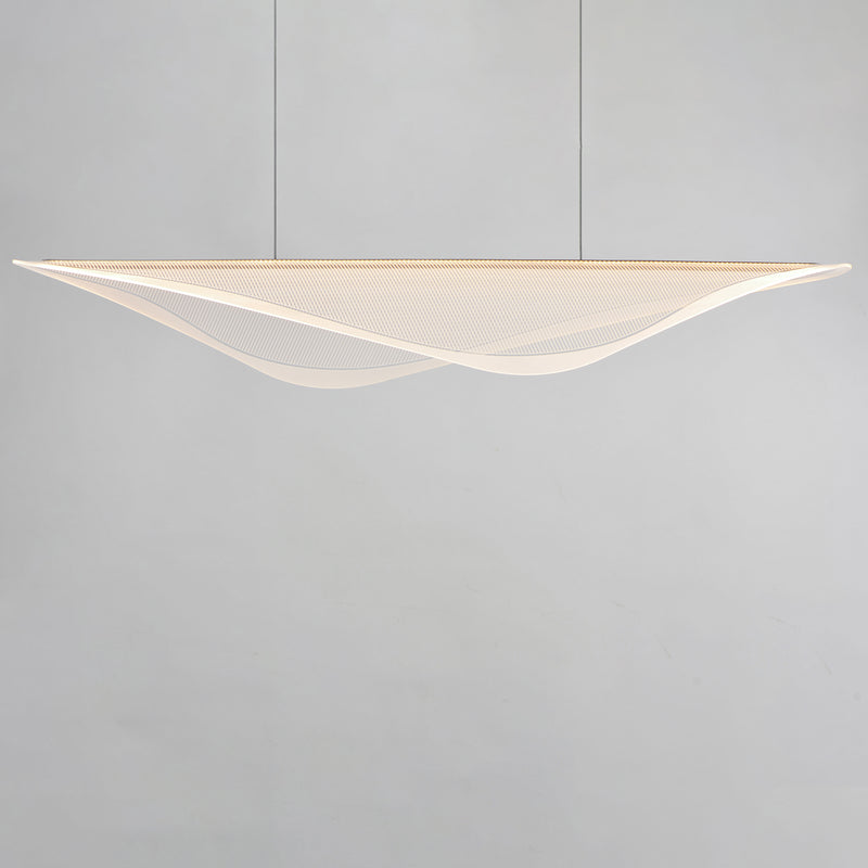 ET2 E24716-144GLD Manta 59" LED Linear Pendant | Gold