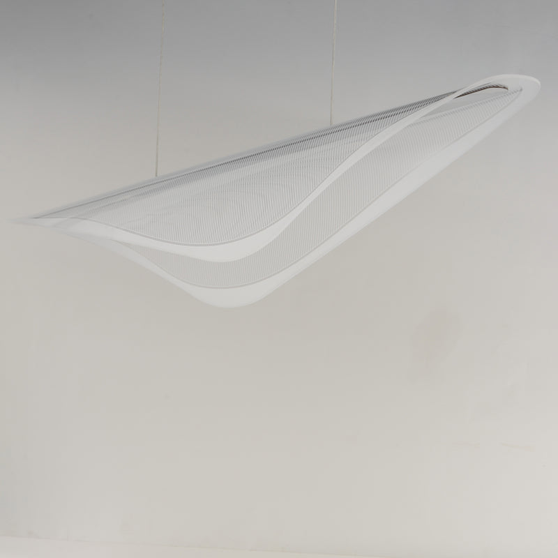ET2 E24716-144PC Manta 59" LED Linear Pendant | Polished Chrome