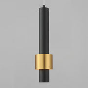 ET2 E24751-BKGLD Reveal 1 Light LED Pendant | Black / Gold